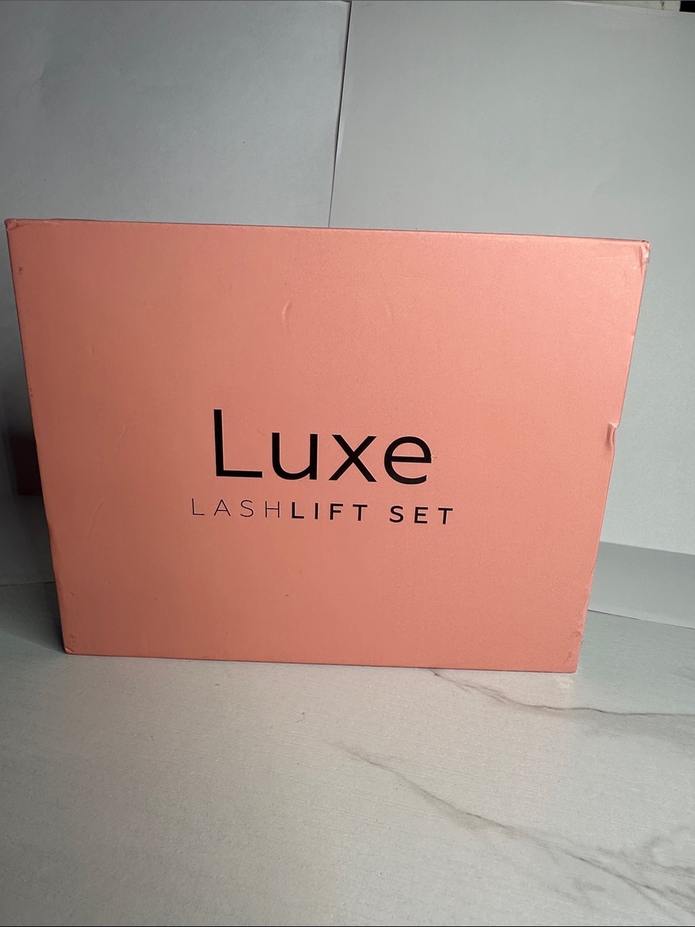 Luxe Peach Pink Lash Lift Set